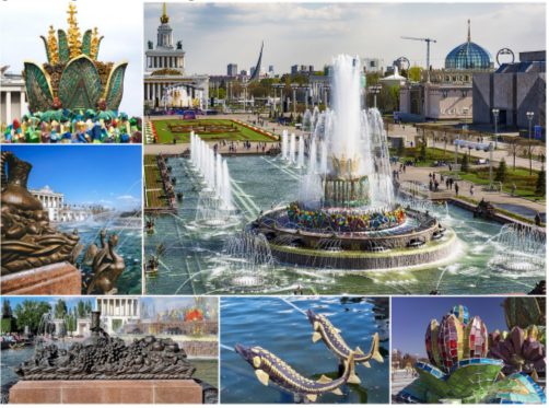 На основе информации из текстов определите, изображение какого фонтана представлено на фото.