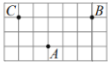 На клетчатой бумаге с размером клетки 1×1 отмечены три точки: A, B и C . Найдите расстояние от точки A до прямой BC .