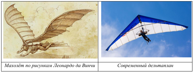 Люди издавна мечтали о полётах. Великий художник Леонардо да Винчи наблюдал за птицами и летучими мышами, зарисовывал движения их крыльев, проводил опыты, чтобы построить махолёт – аппарат с машущими крыльями, которые бы двигал человек.