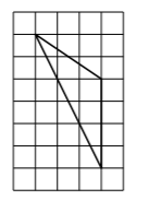 План местности разбит на клетки. Каждая клетка обозначает квадрат 1м × 1м . Найдите площадь участка, выделенного на плане. Ответ дайте в квадратных метрах.