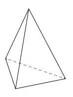 Во сколько раз увеличится объём правильного тетраэдра, если все его рёбра увеличить в 8 раз?